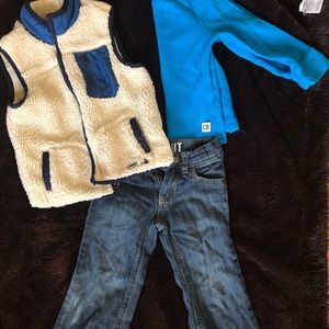 Toddler boy casual 3 piece outfit